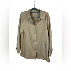 Nordstrom oversized linen jacket‎ size small